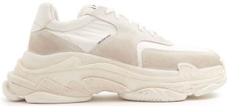 Balenciaga Triple S 2.0 белые полностью