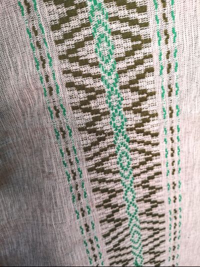 Платье ткачество "Болотное"