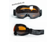 Очки (маска) с двойным желтым стеклом (линзой) X3, для снегохода, сноуборда, лыж, мотокросса