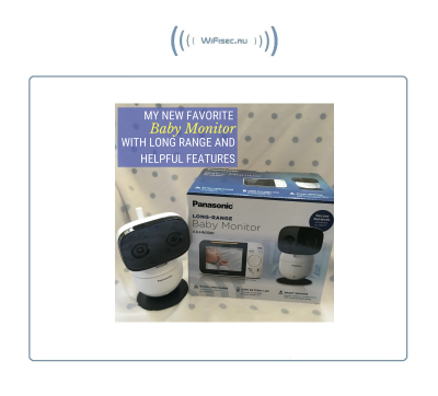 Видеоняня Panasonic KX-HN3001-X2. В комплекте монитор 3,5" и две поворотных видеокамеры, VGA