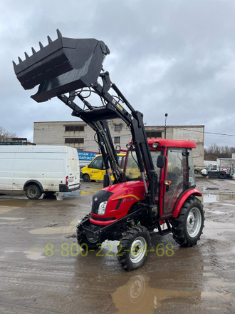 Трактор Dongfeng 404 G2 фронтальный погрузчик