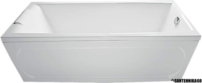 Ванна акриловая Марка №1 АЭЛИТА 1,5*0,75 1,7*0,75 1,8*0,80 (каркас+панель)