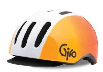 Шлем Giro Reverb G-336, 51-55 см, 260 гр, бело-оранж.