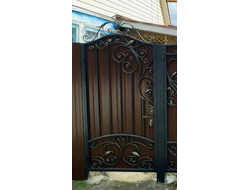 Кованая калитка - Арт 022