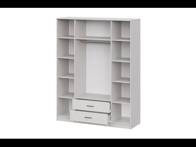 Шкаф ШК 1 (Серия 2) (Ясень анкор светлый), Ш 1601* В 2050* Г 520 мм