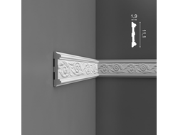 Молдинг с орнаментом из полиуретана Orac Decor Коллекция Luxxus P7020