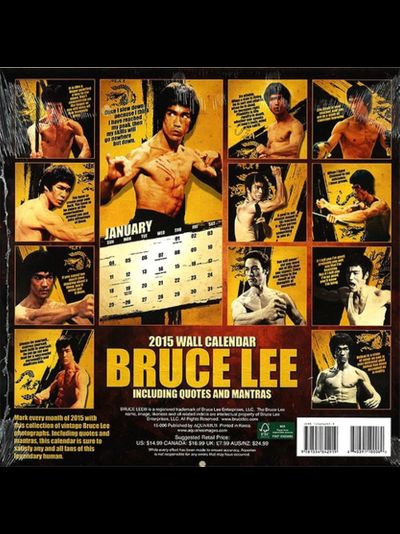 Bruce Lee Official Календарь 2015