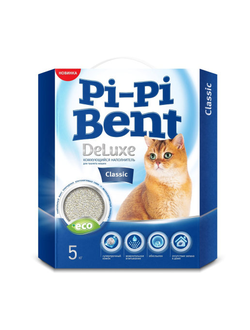 Наполнитель для кошек Pi-Pi Bent Deluxe Classic комкующийся 5 кг