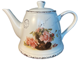 Чайник керамический «Прованс» + 80гр чая