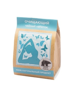 Сбор травяной "Дары Тайги" "Очищающий", крафт-пакет, 100 гр.