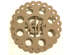 Подставка под яйца ХВ 240*240 разборная заготовка для росписи