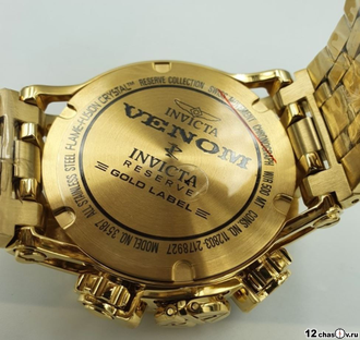Часы Invicta 35187 Reserve Venom Gold Label