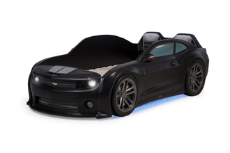 Кровать-машинка объемная (3d) EVO "Camaro" черный