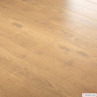 Инженерная доска Lab Arte Дуб Рустик Шерсть 150 мм 1-полосная с фаской лак шип-паз толщина 15 мм 1 м2