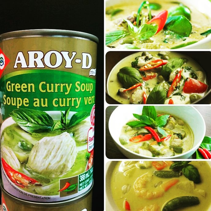 Готовый ГРИН КАРРИ (Green Curry Soup) Aroy-D 400 г