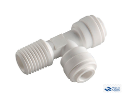 Фиттинг Raifil Т-образный  (трубка-резьба-трубка)