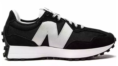 New Balance 327 Black White женские