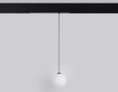 Управляемый светодиодный светильник для шинопровода Magnetic 220V диммируемый 3000-6400K GL 1442 BK/FR черный/белый матовый 10W (Без ПДУ)