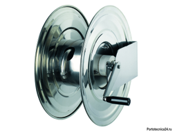 Барабан ручной для рукава 20м. 3/4" или 12м. 1" (нерж.)1"ш.1"ш. 20 бар