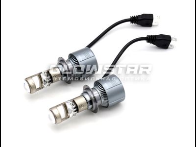 Мини-линзы H7 A80N LED (комплект, 2шт)