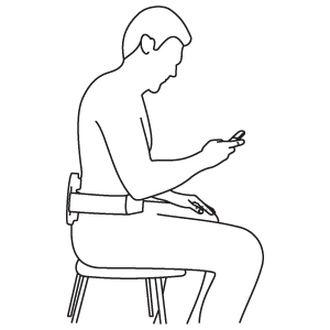 ДЭНАС&shy;Орто. Положение сидя 