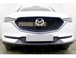 Защита радиатора Mazda CX-5 2017- black