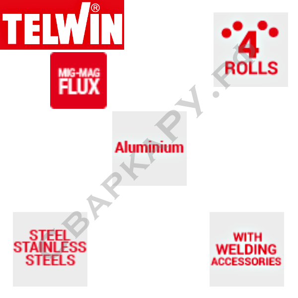 Полуавтомат для MIG/MAG сварки Telwin MASTERMIG 400