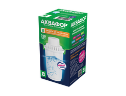Модуль сменный/кассета фильтр. Аквафор В8, 1шт/уп (защита от ржавчины и хлора), ресурс 350л [56493]