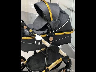 Детская коляска 2 в 1 Luxmom 510 Черный