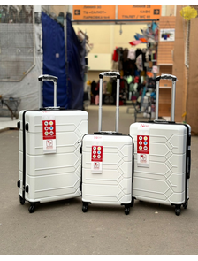 Чемодан большой Neyron ABS L белый