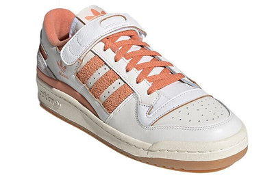 Кроссовки Adidas Forum 84 Low Orange White