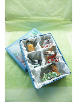 Комплект елочных игрушек "Птицы России"