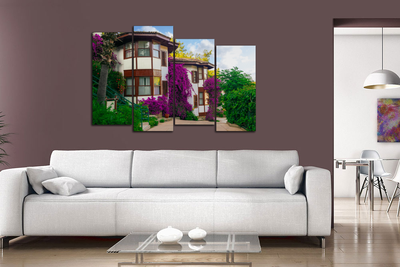 Модульная картина "Отель Летуния"