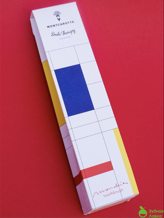 ЗУБНЫЕ КИСТИ MONTCAROTTЕ MONDRIAN TOOTHBRUSH ABSTRACTION