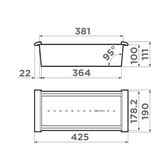 КОЛАНДЕР OMOIKIRI CO-02 IN (4999002) НЕРЖАВЕЮЩАЯ СТАЛЬ