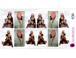 Слайдер-дизайн 636 -Мэрилин Монро, пин-ап