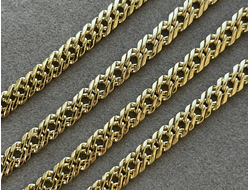 Цепь латунь зол 5,5мм