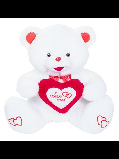 Огромный плюшевый медведь 170 см белый Ник