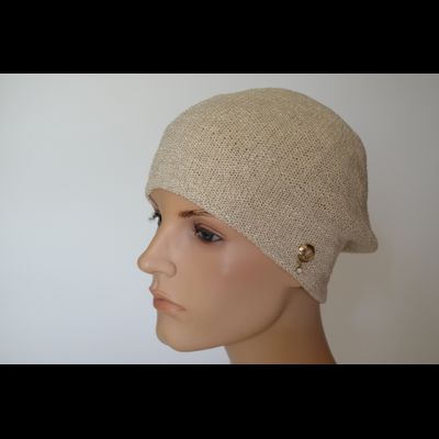 Берет весенний женский Vizio Италия  A 3 бежевый