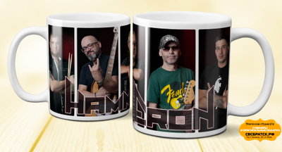 Классическая кружка, белая