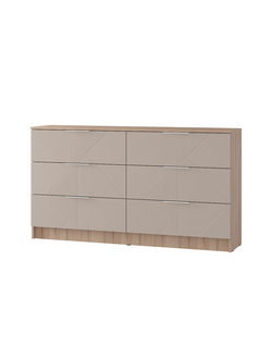 Эмилия КМ-04 комод Дуб смоки/Айриш (MF03)