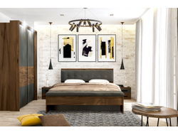 Тумба прикроватная "Глазго" - 2 ящика