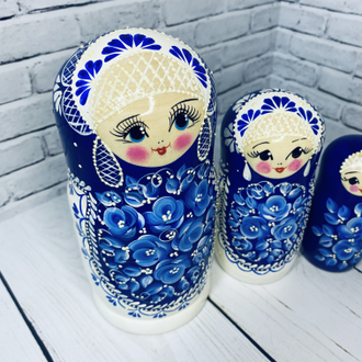 Матрешка Жемчужина 5-и кукольная 180*90 мм