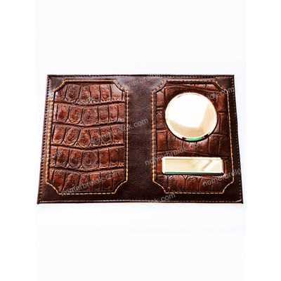 МАТОВАЯ КОЖА. ОБЛОЖКА ДЛЯ АВТО ДОКУМЕНТОВ. ВСТАВКИ «КАЙМАН»