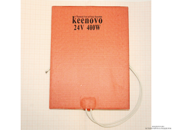 Гибкая нагревающая пластина 400 Вт 24 В (152х203) (терм.90) Keenovo