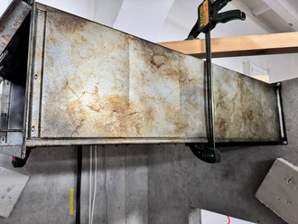 Ventilation with pneumatic