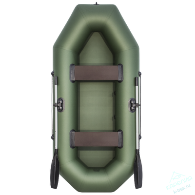 Лодка ПВХ Мастер Лодок Аква Оптима 260 Зелёная