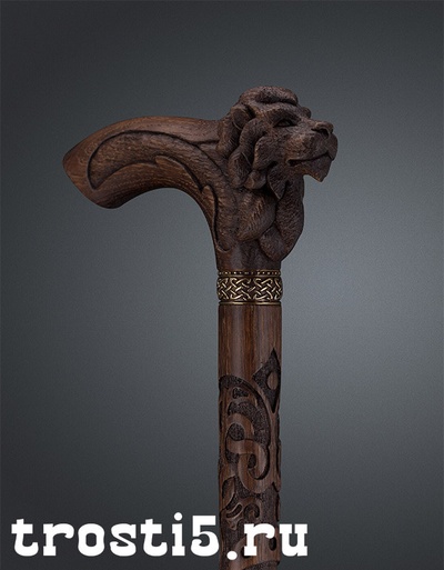 Трость "Лев Резной"