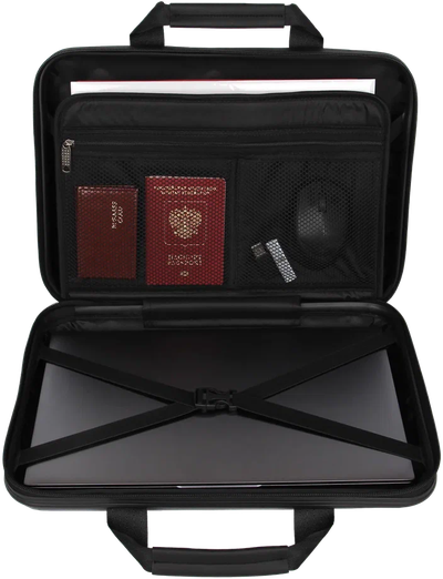 Пластиковый кейс для ноутбука 15.6 - 16 дюймов Optimum, темно-синий