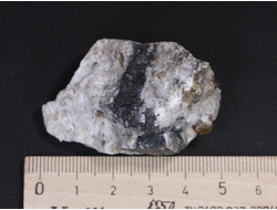 Циркон (кристаллы в породе), Россия, Южный Урал, Вишневые горы (49*32*24 мм, 48 г) №17773